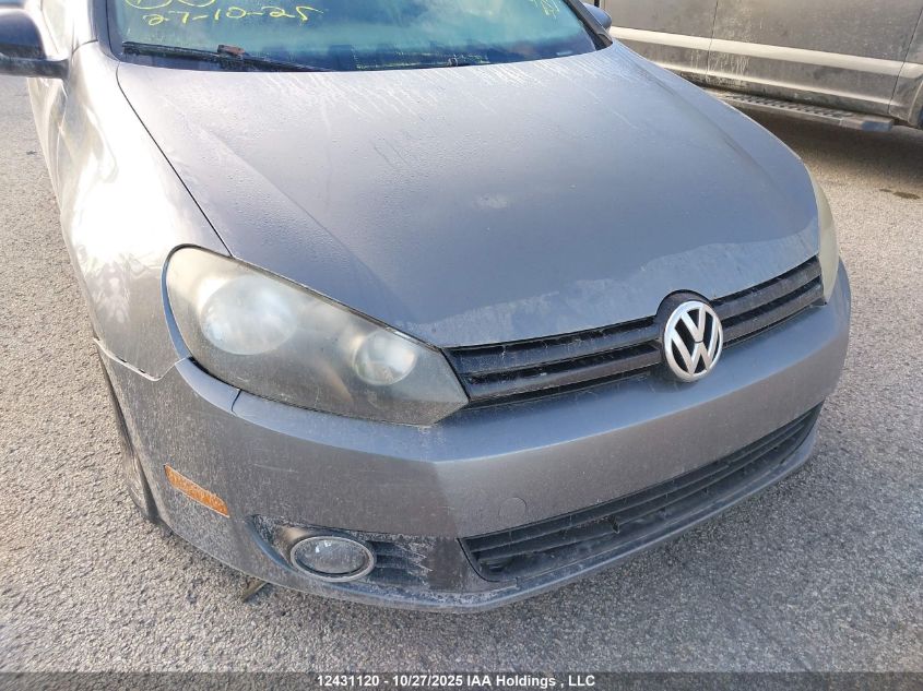 2012 Volkswagen Golf VIN: WVWAA7AJ5CW096848 Lot: 12431120