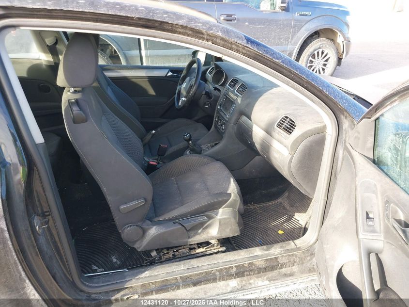 2012 Volkswagen Golf VIN: WVWAA7AJ5CW096848 Lot: 12431120