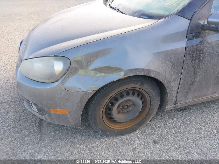 2012 Volkswagen Golf VIN: WVWAA7AJ5CW096848 Lot: 12431120