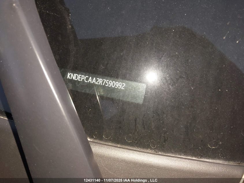 2024 Kia Seltos VIN: KNDEPCAA2R7590992 Lot: 12431140