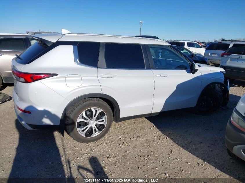 2022 Mitsubishi Outlander Se/Black Edition VIN: JA4J4UA81NZ601435 Lot: 12431141