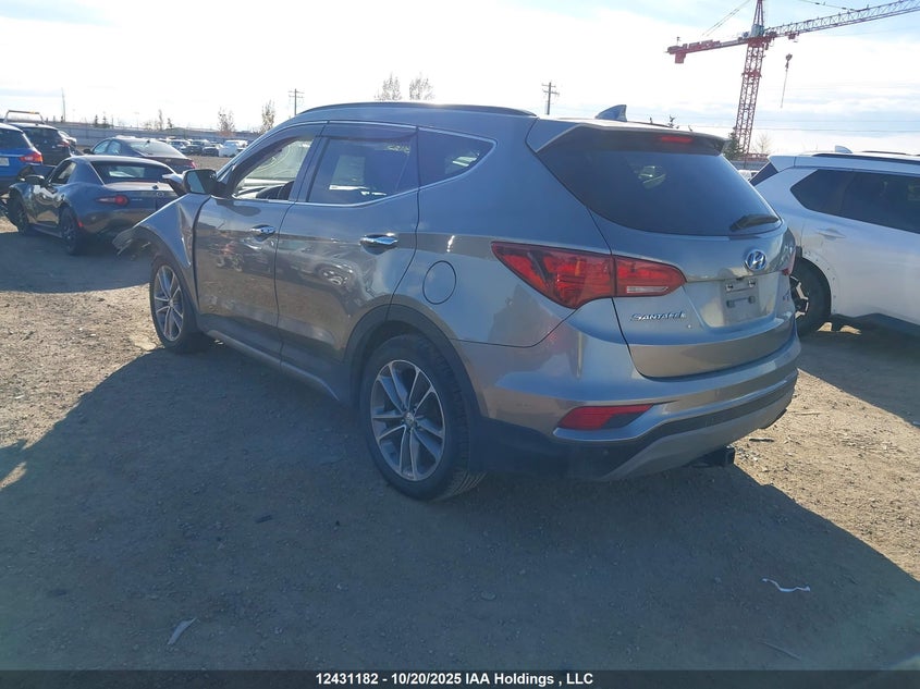 5NMZUDLAXJH082361 2018 HYUNDAI SANTA FE photo no. 3