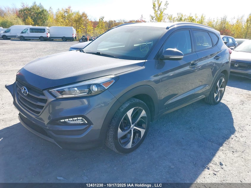 Vin: km8j3ca28gu082961, lot: 2813601, hyundai tucson 20162