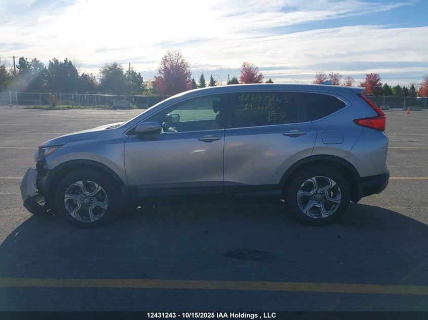 2019 Honda Cr-V Ex VIN: 2HKRW2H59KH114425 Lot: 12431243