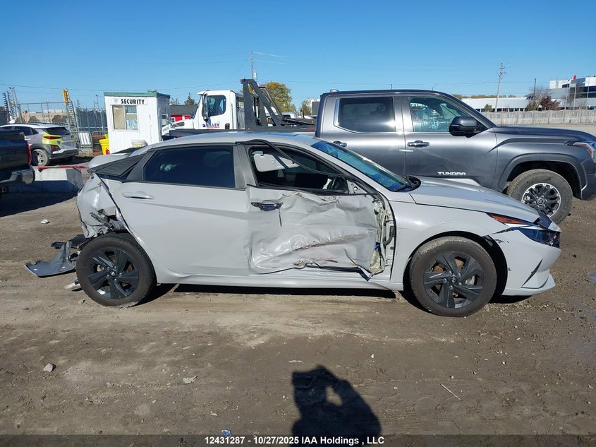 2022 Hyundai Elantra Sel VIN: KMHLM4AG2NU344347 Lot: 12431287