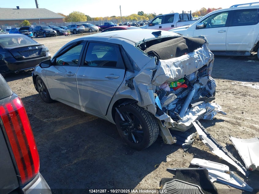 2022 Hyundai Elantra Sel VIN: KMHLM4AG2NU344347 Lot: 12431287