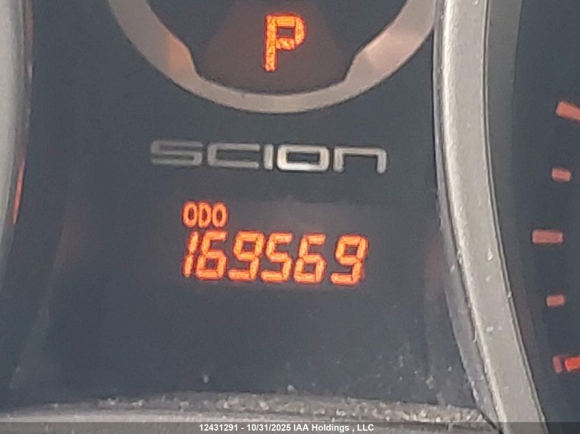 2011 Scion Tc VIN: JTKJF5C75B3008257 Lot: 12431291