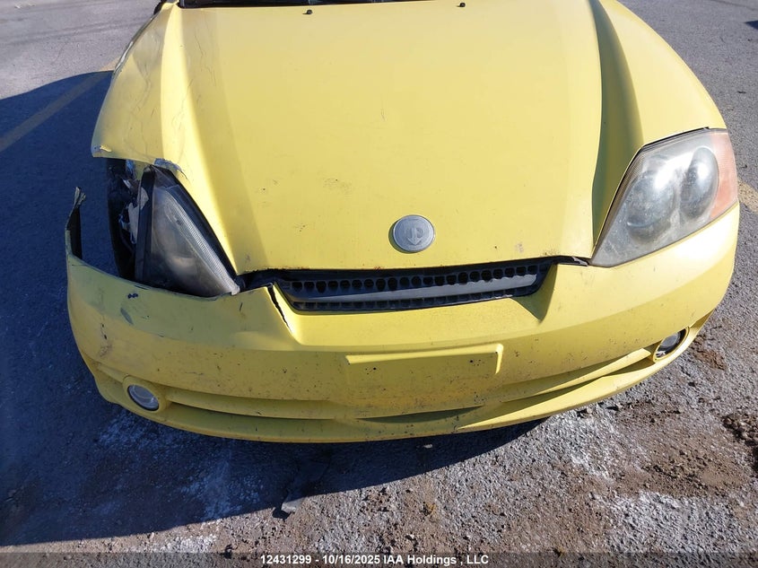 2003 Hyundai Tiburon VIN: KMHHN65F93U094165 Lot: 12431299