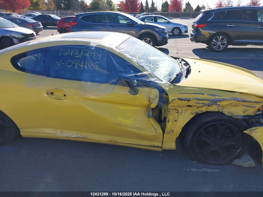 2003 Hyundai Tiburon VIN: KMHHN65F93U094165 Lot: 12431299