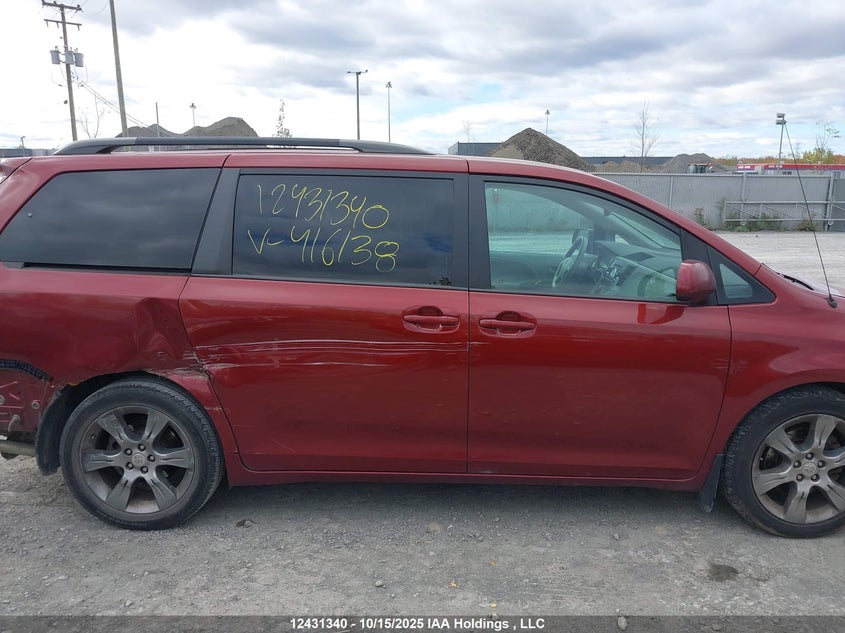 2014 Toyota Sienna Le 8 Passenger VIN: 5TDKK3DC7ES416138 Lot: 12431340
