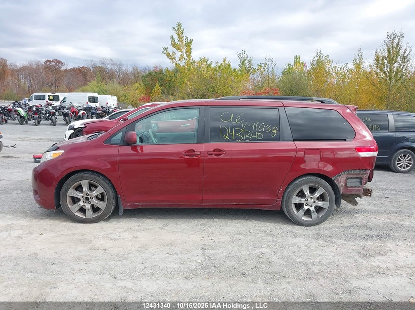 2014 Toyota Sienna Le 8 Passenger VIN: 5TDKK3DC7ES416138 Lot: 12431340