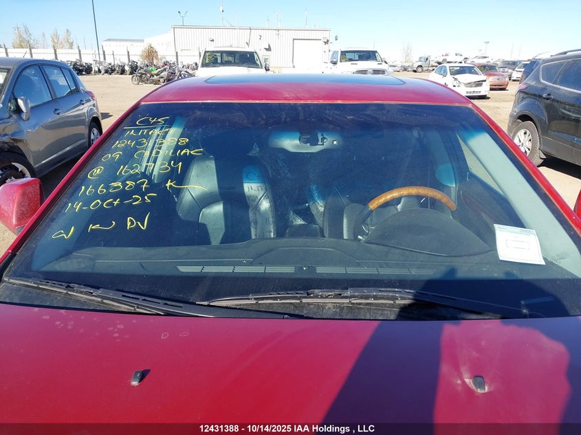 2009 Cadillac Cts VIN: 1G6DF577890162734 Lot: 12431388