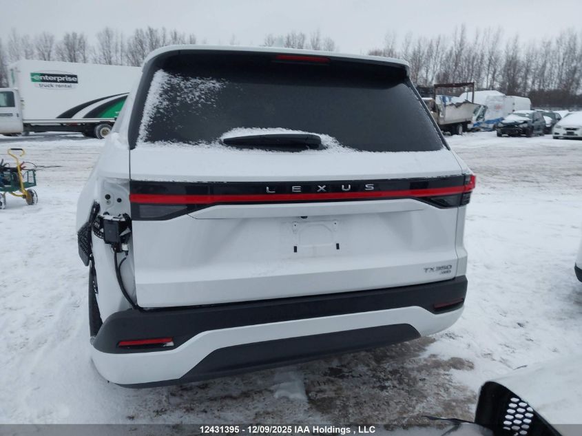 2025 Lexus Tx 350 VIN: 5TDAAAB60SS028437 Lot: 12431395