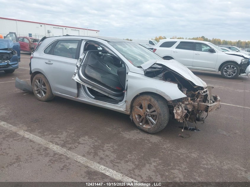KMHH55LC0JU019922 2018 Hyundai Elantra Gt Sport auction photo 1