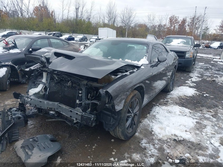 Vin: 2c3cdzkg4lh121652, lot: 2813839, dodge challenger gt awd 20202