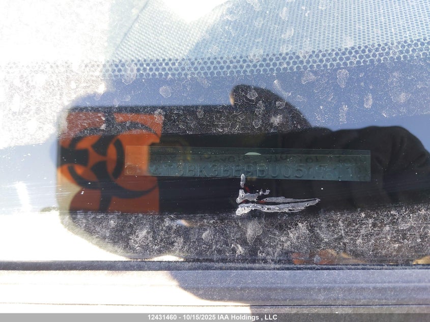 2011 Toyota Venza VIN: 4T3BK3BB9BU051711 Lot: 12431460