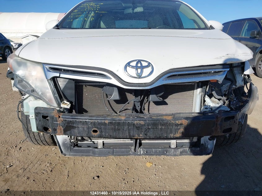 2011 Toyota Venza VIN: 4T3BK3BB9BU051711 Lot: 12431460