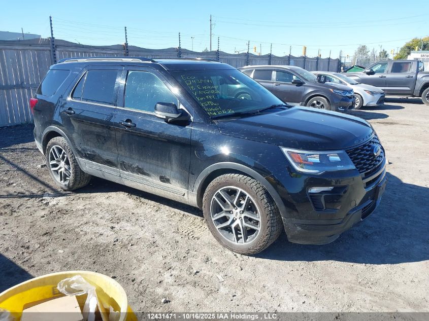 1FM5K8GT3JGA92482 FORD EXPLORER SPORT Photo 1