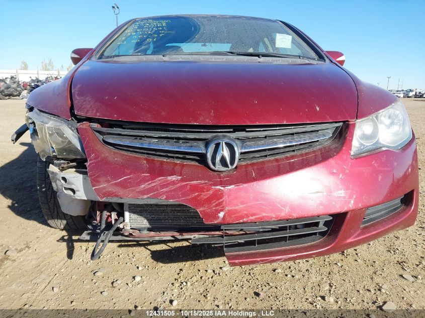 2009 Acura Csx VIN: 2HHFD56549H201601 Lot: 12431505