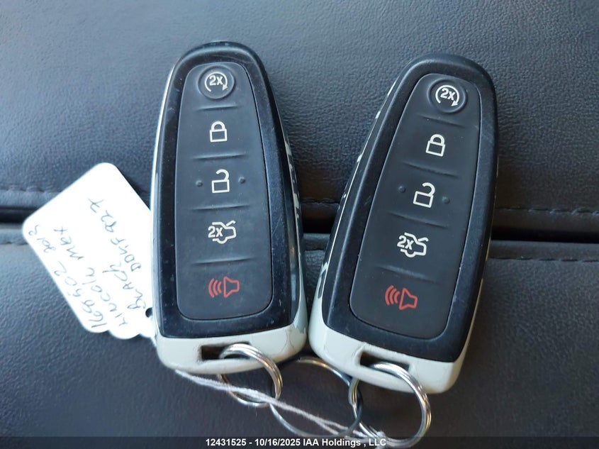 2013 Lincoln Mkx VIN: 2LMDJ8JK0DBL05080 Lot: 12431525