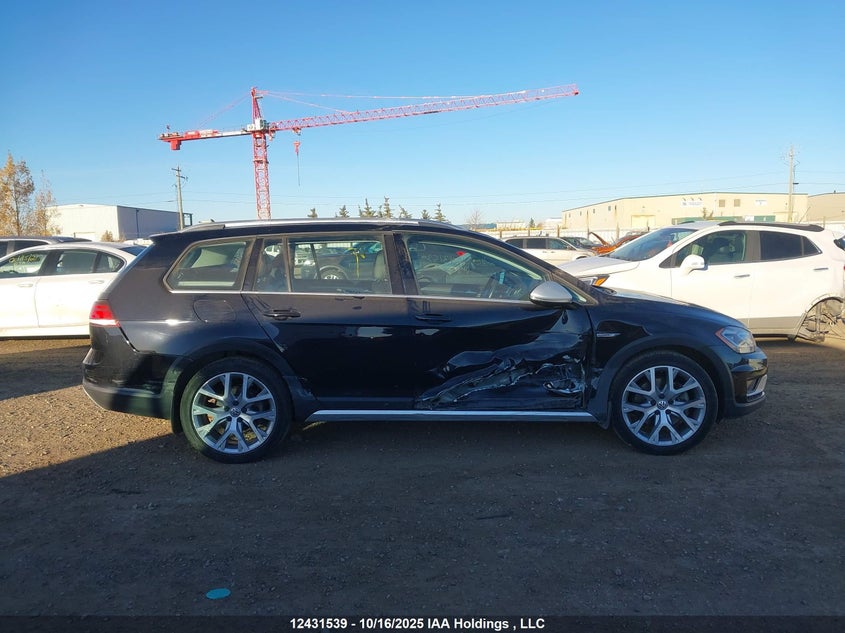 2019 Volkswagen Golf Alltrack 1.8 Tsi Execline/1.8 Tsi Highline VIN: 3VWH17AUXKM502134 Lot: 12431539