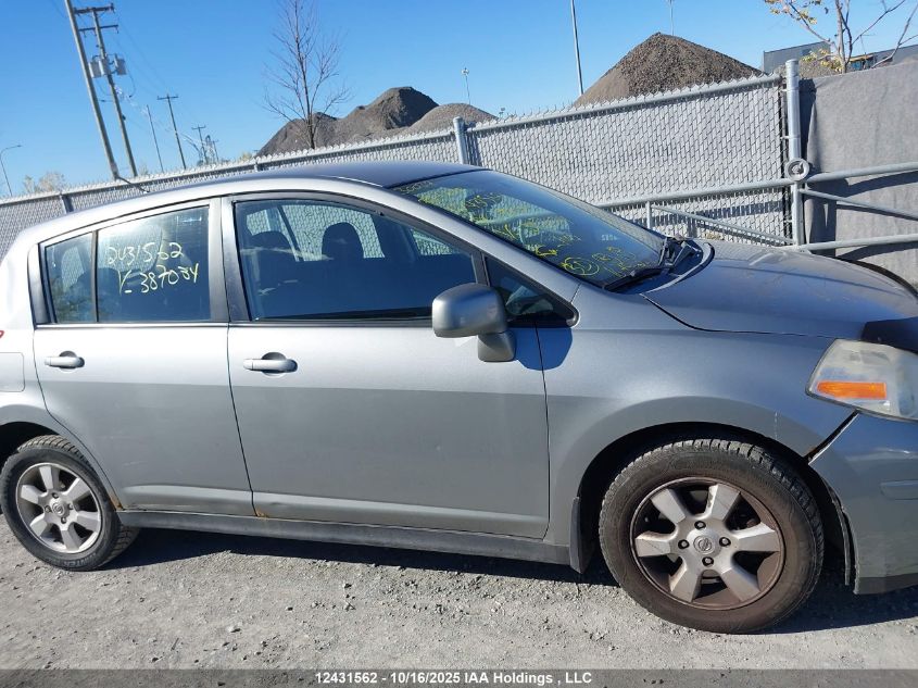 2008 Nissan Versa VIN: 3N1BC13E08L387034 Lot: 12431562