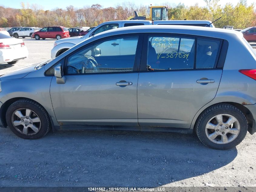 2008 Nissan Versa VIN: 3N1BC13E08L387034 Lot: 12431562