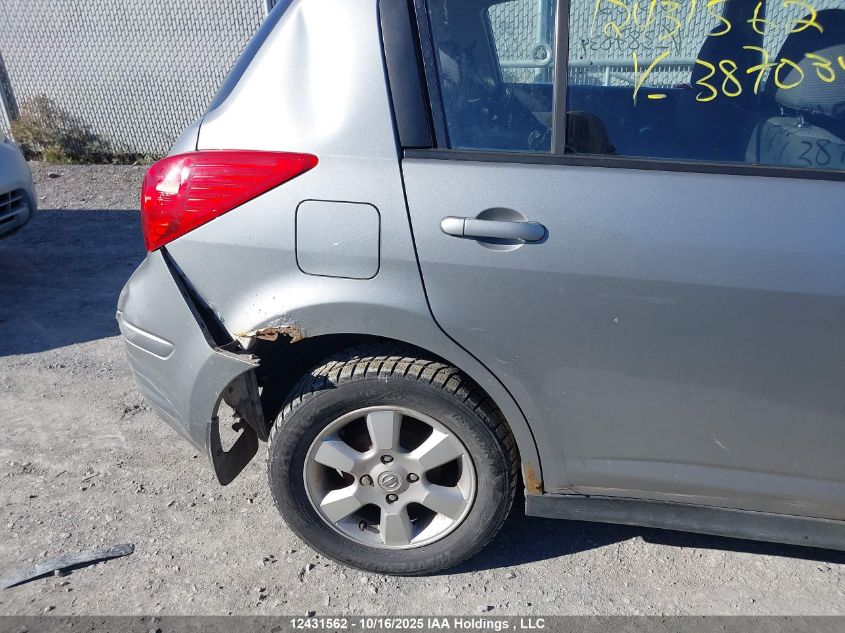 2008 Nissan Versa VIN: 3N1BC13E08L387034 Lot: 12431562