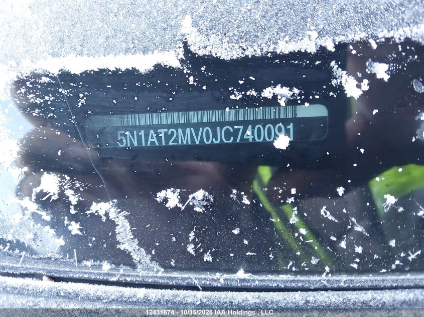 5N1AT2MV0JC740091 2018 NISSAN ROGUE photo no. 9