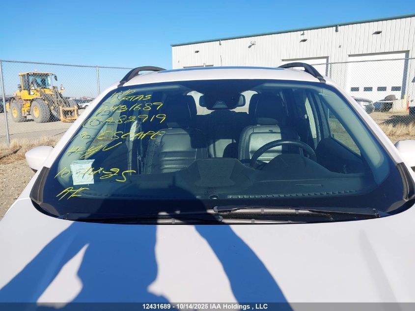 2019 Ford Escape Sel VIN: 1FMCU9H93KUA82919 Lot: 12431689