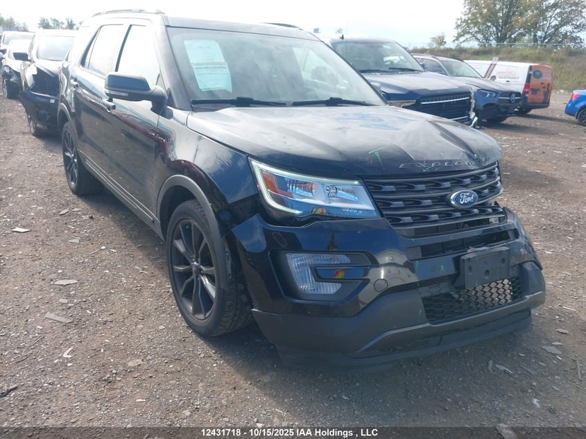 1FM5K8D89HGD71459 2017 Ford Explorer Xlt auction photo 1