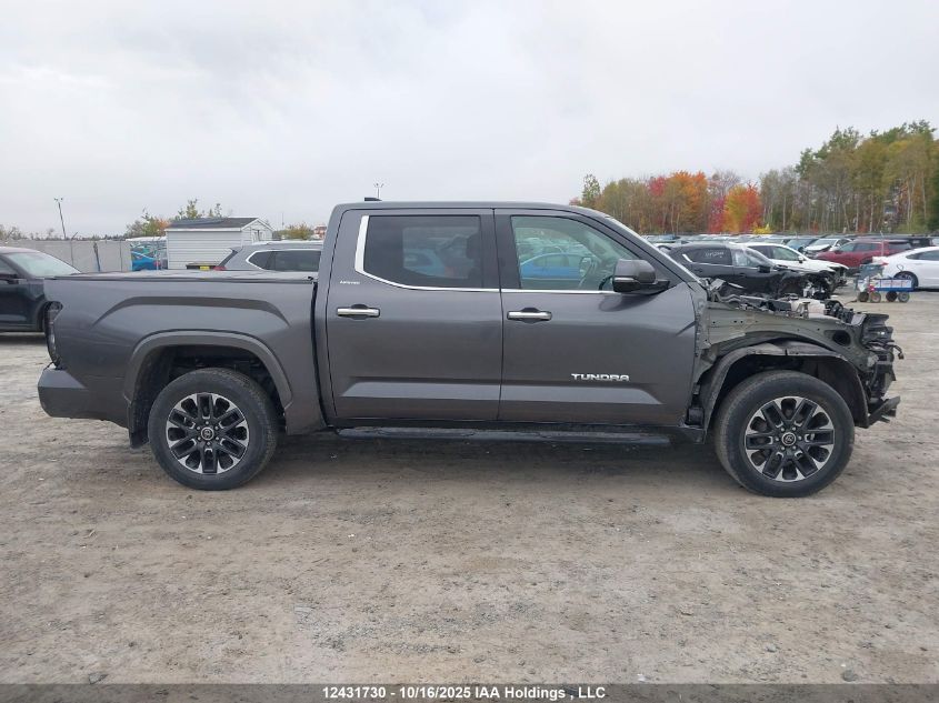 2022 Toyota Tundra Crewmax Limited/Crewmax Trd Pro VIN: 5TFJC5DB0NX012118 Lot: 12431730