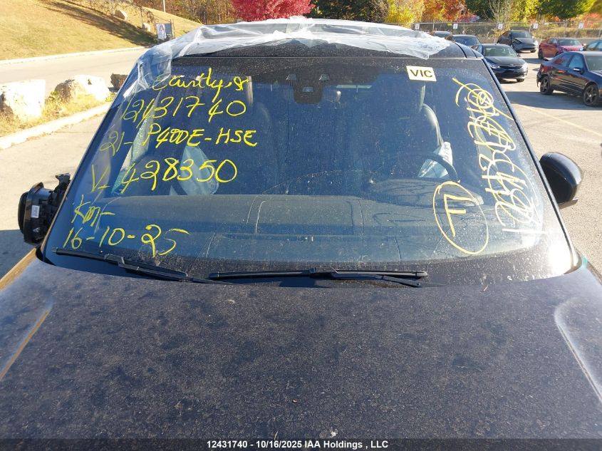 2021 Land Rover Range Rover P400E Hse VIN: SALGS4RY4MA428350 Lot: 12431740