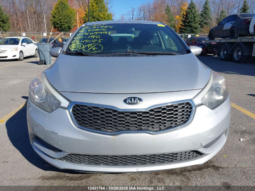 2016 Kia Forte VIN: KNAFK4A6XG5509991 Lot: 12431764