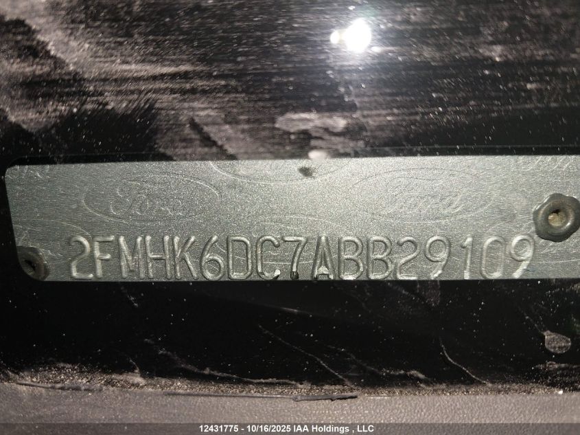 2010 Ford Flex Limited VIN: 2FMHK6DC7ABB29109 Lot: 12431775