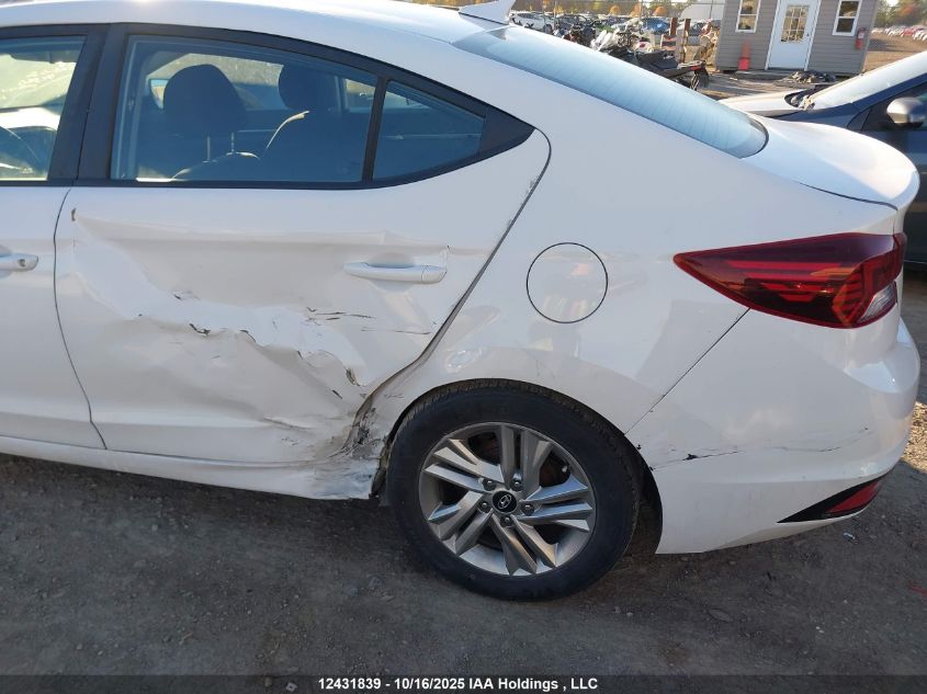 2019 Hyundai Elantra Sel/Value/Limited VIN: KMHD84LF6KU893171 Lot: 12431839