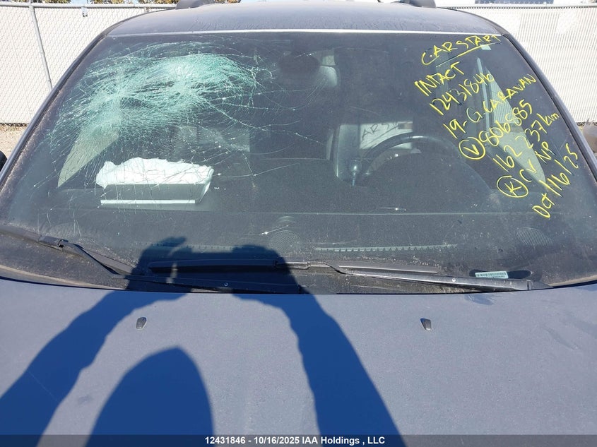 2C4RDGCGXKR806885 2019 DODGE CARAVAN photo no. 18