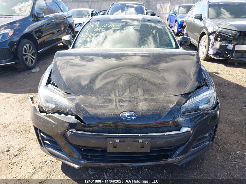 2017 Subaru Brz 2.0 Limited/Yellow Series VIN: JF1ZCAC13H8605755 Lot: 12431888