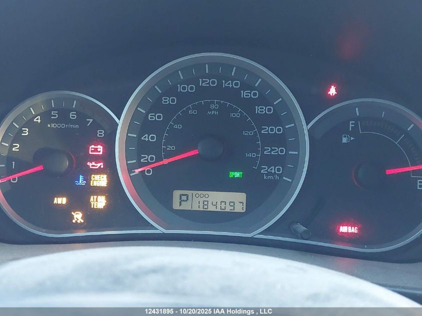 2008 Subaru Impreza 2.5 I Sport Package VIN: JF1GH62608H804667 Lot: 12431895