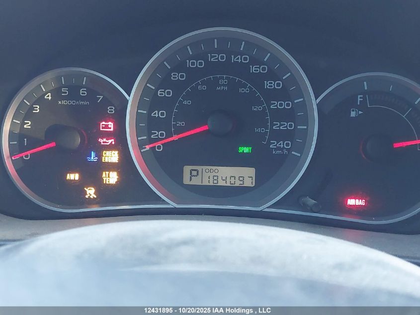 2008 Subaru Impreza 2.5 I Sport Package VIN: JF1GH62608H804667 Lot: 12431895