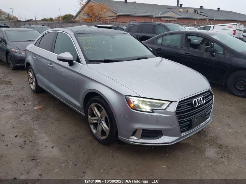 2017 Audi A3 2.0T Komfort VIN: WAUB8GFF5H1023119 Lot: 12431906