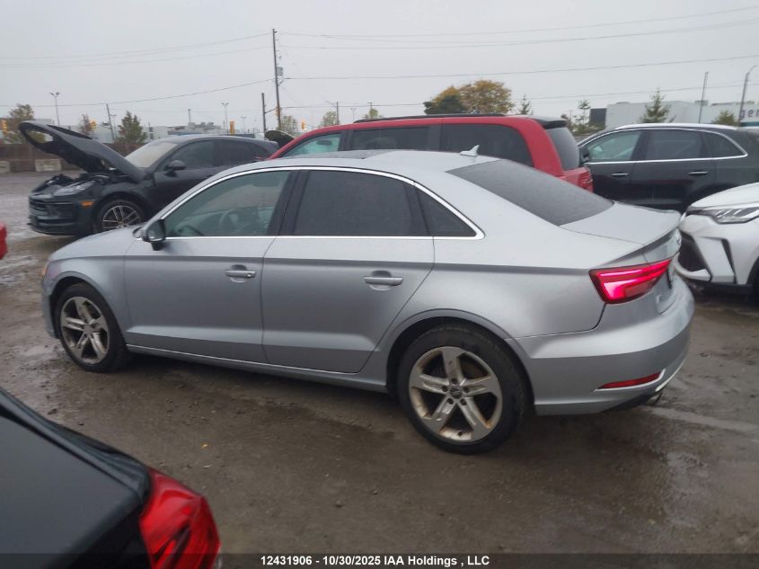 2017 Audi A3 2.0T Komfort VIN: WAUB8GFF5H1023119 Lot: 12431906