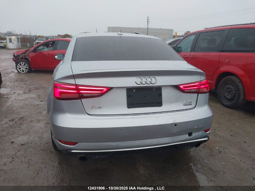 2017 Audi A3 2.0T Komfort VIN: WAUB8GFF5H1023119 Lot: 12431906