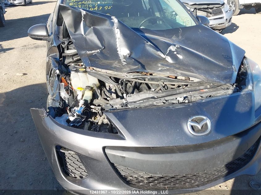 2013 Mazda Mazda3 Gs-Sky VIN: JM1BL1V77D1853071 Lot: 12431967