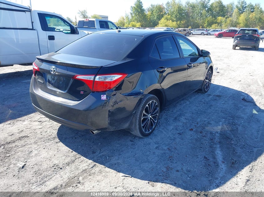 2014 Toyota Corolla S VIN: 2T1BURHE0EC124428 Lot: 12416989X