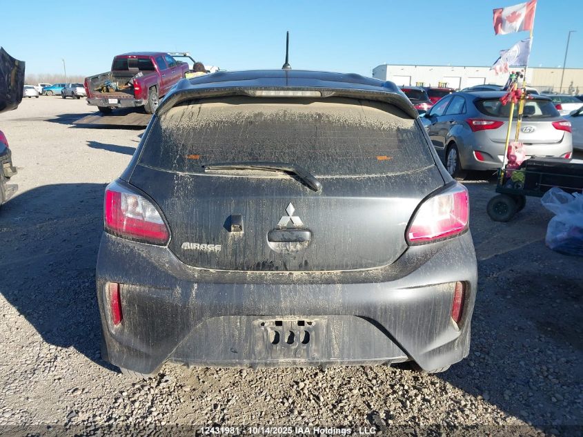 2024 Mitsubishi Mirage Es/Le VIN: ML32AUHJ8RH032481 Lot: 12431981