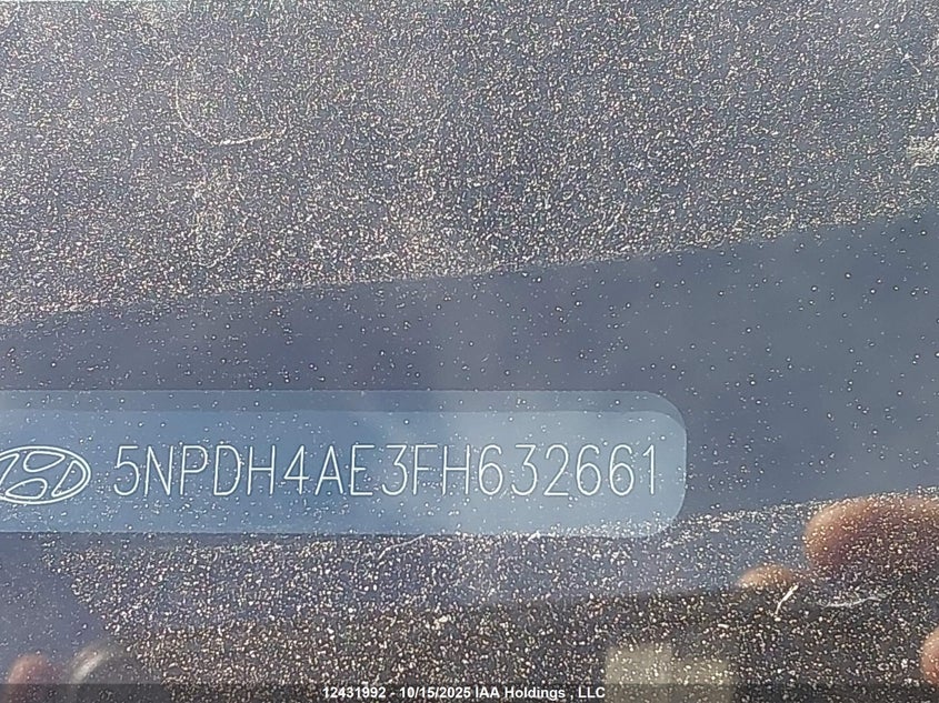 5NPDH4AE3FH632661 2015 HYUNDAI ELANTRA photo no. 9