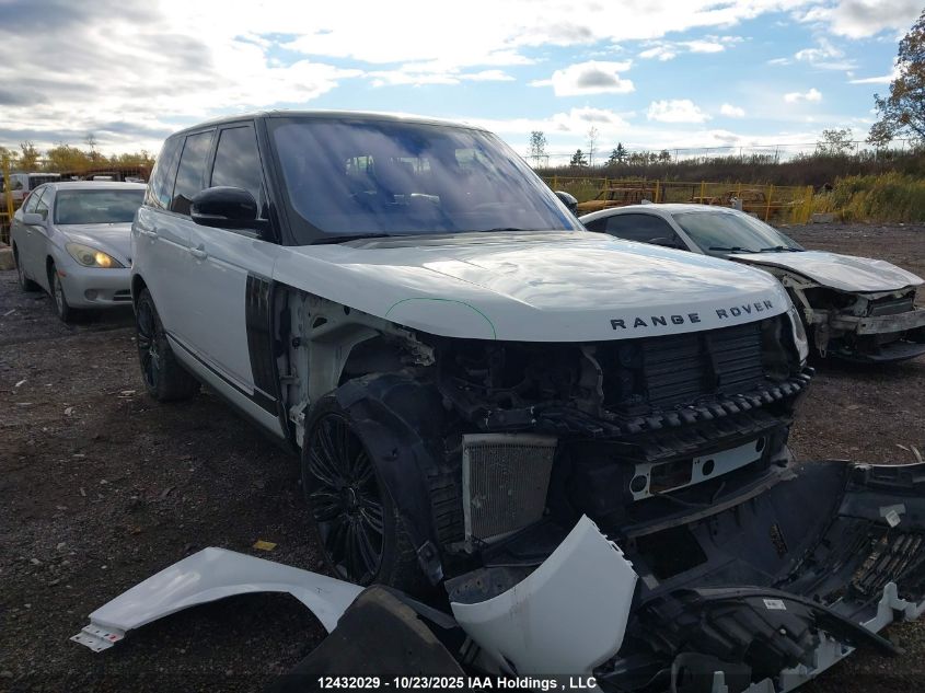 SALGS2KF7GA313081 2016 Land Rover Range Rover Diesel Td6 Hse auction photo 1
