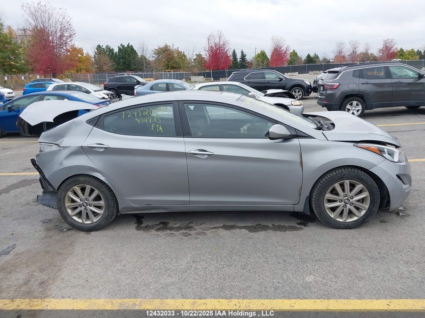 KMHDH4AEXFU454975 2015 HYUNDAI ELANTRA photo no. 14