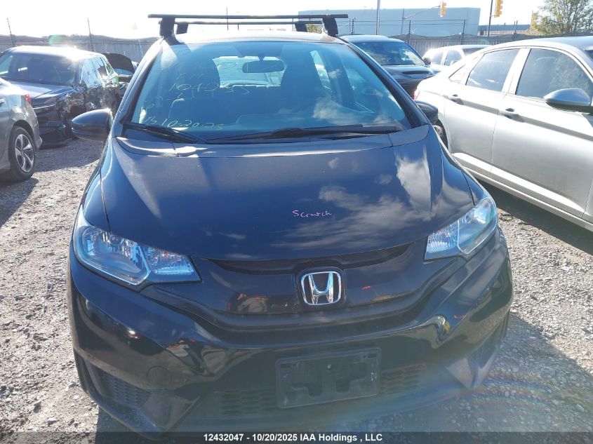 2015 Honda Fit Lx VIN: 3HGGK5H53FM104253 Lot: 12432047